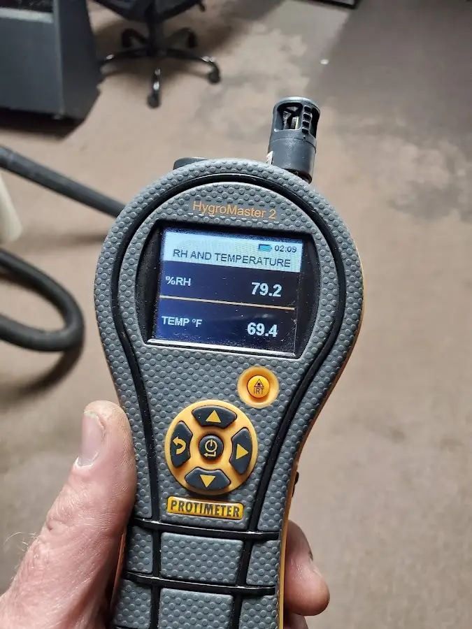 Moisture meter humidity assessment for Fire & Smoke Damage Restoration in Absecon